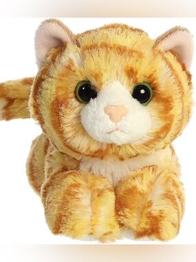 Aurora® Adorable Mini Flopsie™ Ginger Cat™ Stuffed Animal - NWT
